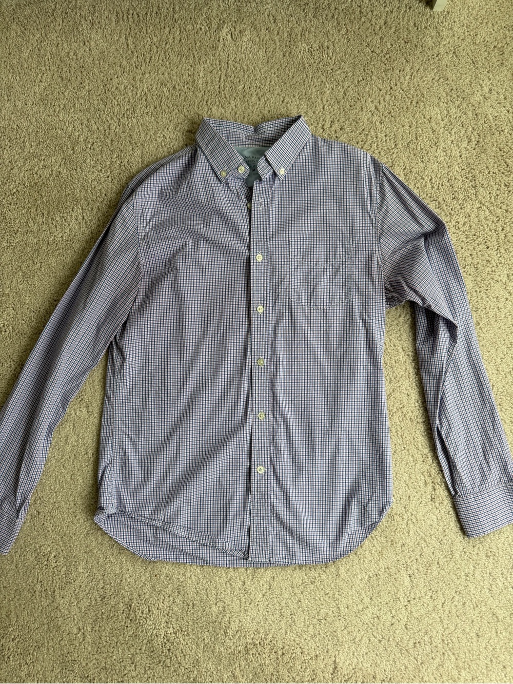Banana Republic Luxe Stretch Poplin Slim Fit Shirt – Men's Medium
